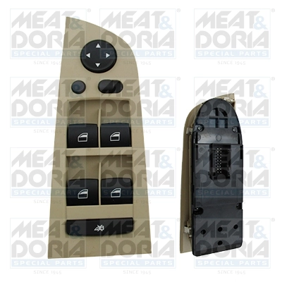 Switch, window regulator